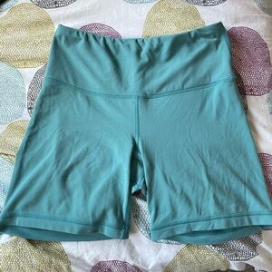 Teal Workout Shorts
